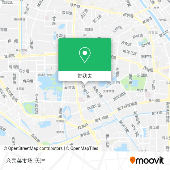 亲民菜市场地图