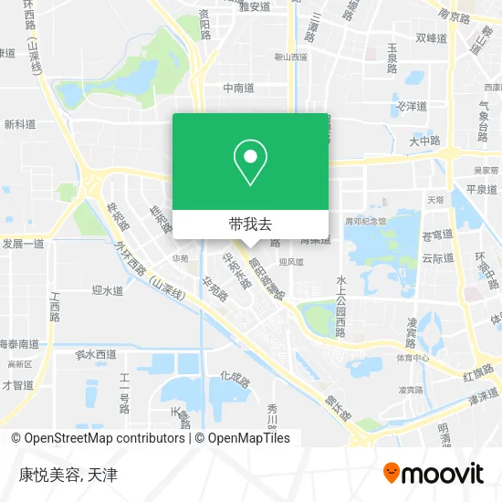 康悦美容地图