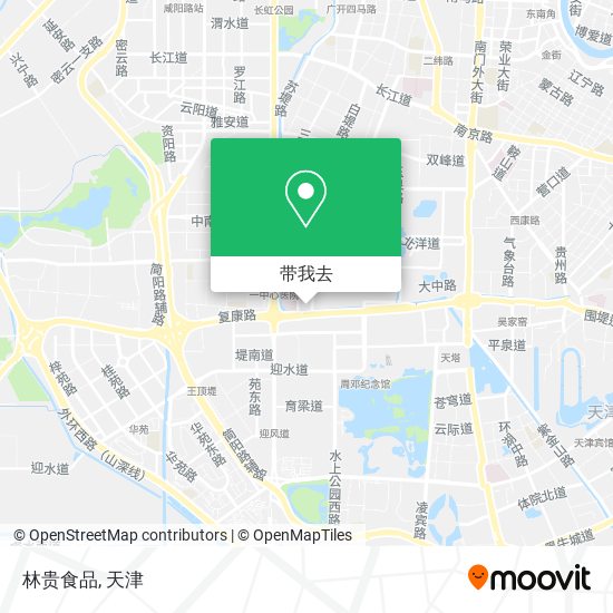 林贵食品地图