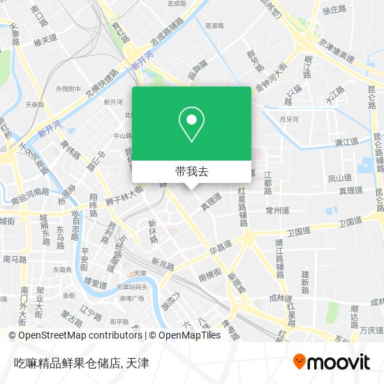 吃嘛精品鲜果仓储店地图