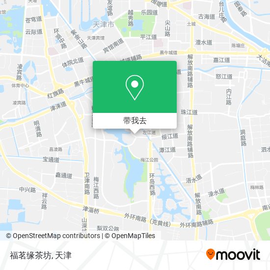 福茗缘茶坊地图