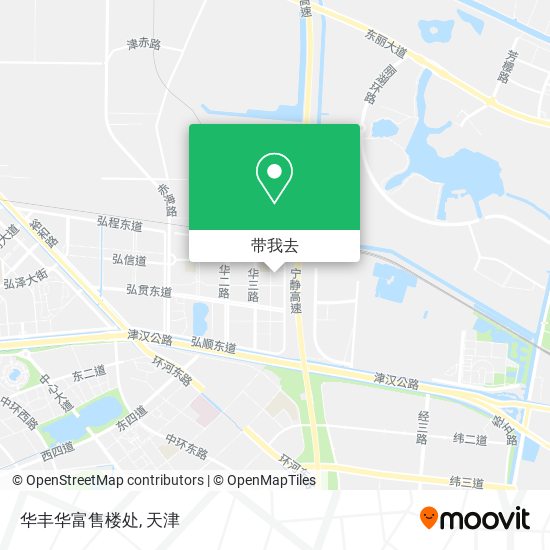 华丰华富售楼处地图