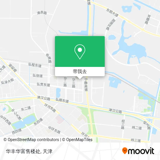 华丰华富售楼处地图