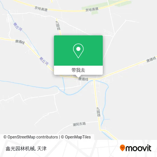 鑫光园林机械地图