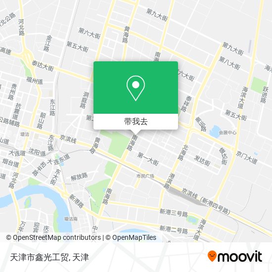 天津市鑫光工贸地图