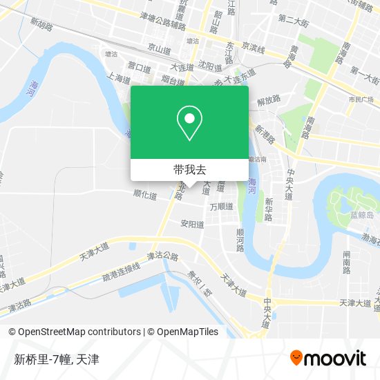 新桥里-7幢地图