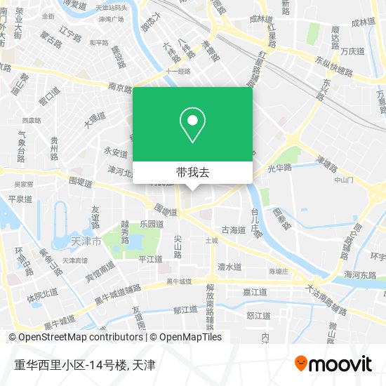 重华西里小区-14号楼地图