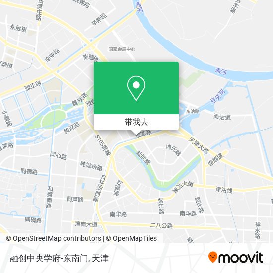 融创中央学府-东南门地图