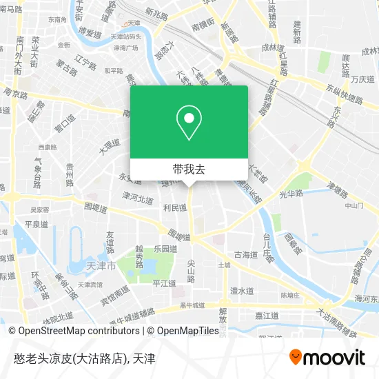 憨老头凉皮(大沽路店)地图