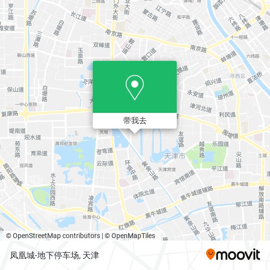 凤凰城-地下停车场地图