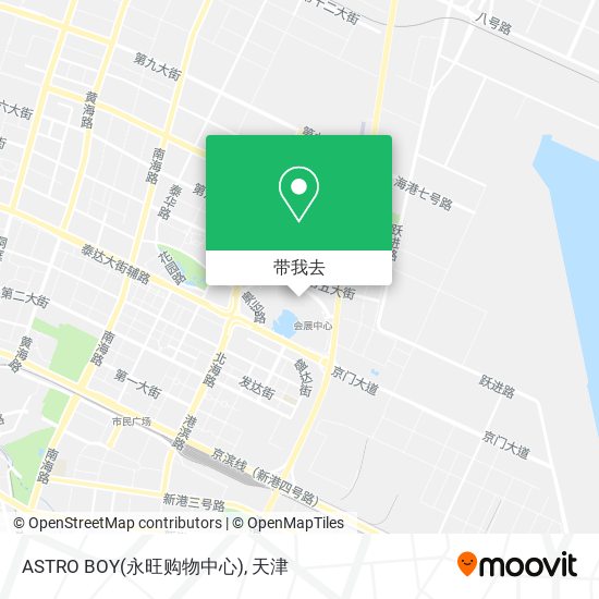 ASTRO BOY(永旺购物中心)地图