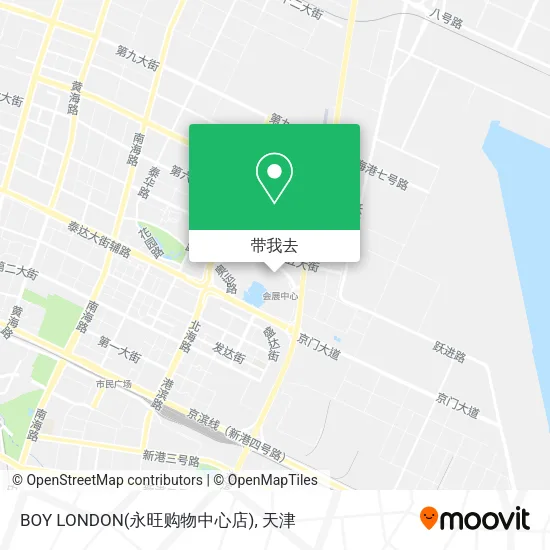 BOY LONDON(永旺购物中心店)地图