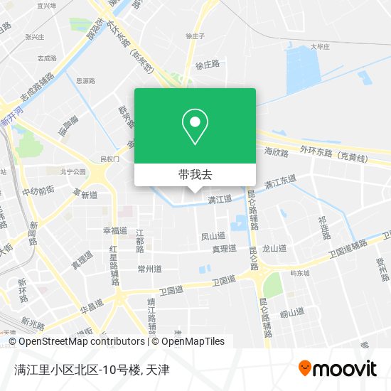 满江里小区北区-10号楼地图