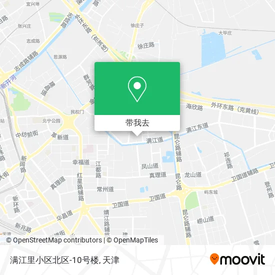 满江里小区北区-10号楼地图