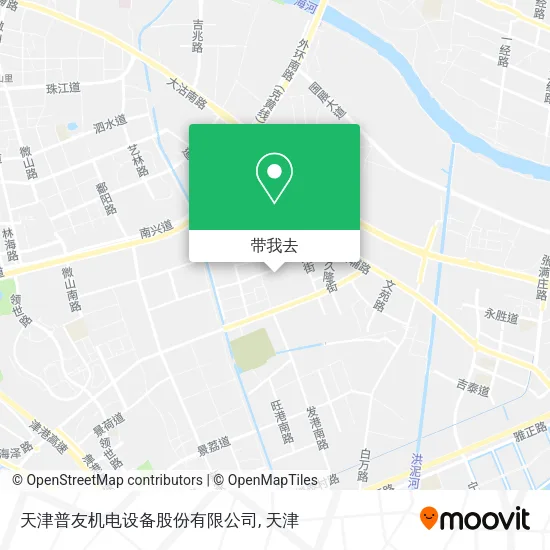 天津普友机电设备股份有限公司地图