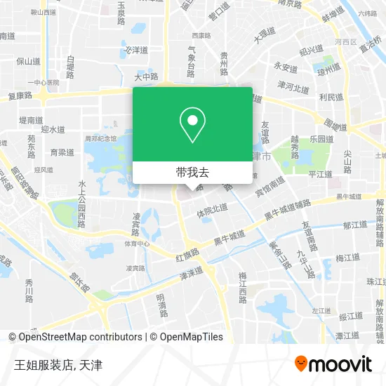 王姐服装店地图