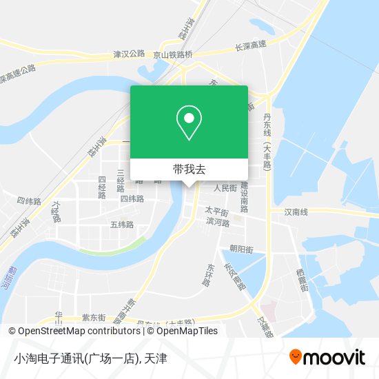 小淘电子通讯(广场一店)地图