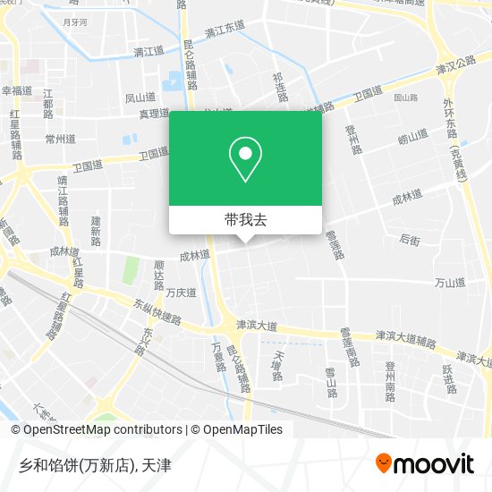 乡和馅饼(万新店)地图