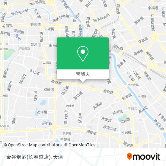 金谷烟酒(长春道店)地图
