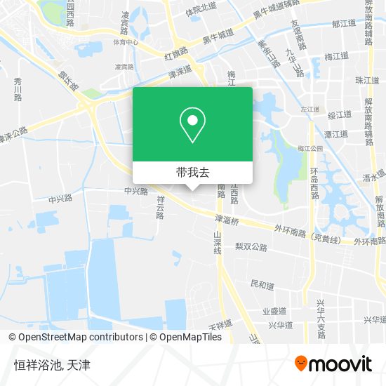 恒祥浴池地图