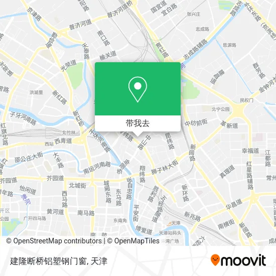 建隆断桥铝塑钢门窗地图
