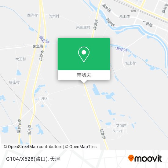 G104/X528(路口)地图