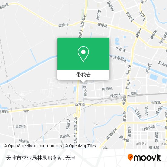 天津市林业局林果服务站地图