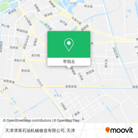 天津津港石油机械修造有限公司地图