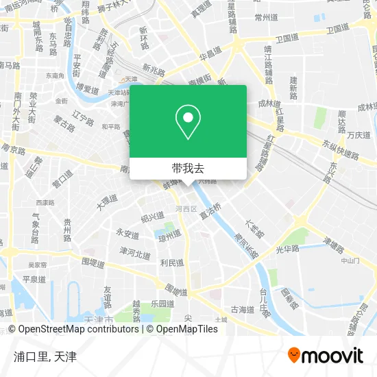 浦口里地图