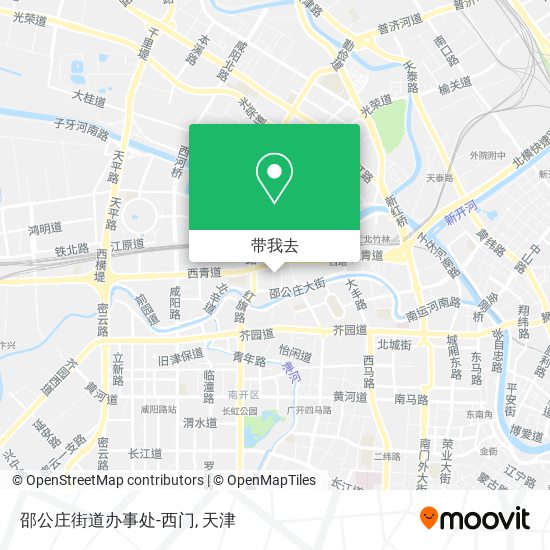 邵公庄街道办事处-西门地图