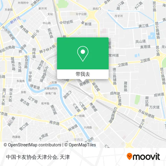 中国卡友协会天津分会地图