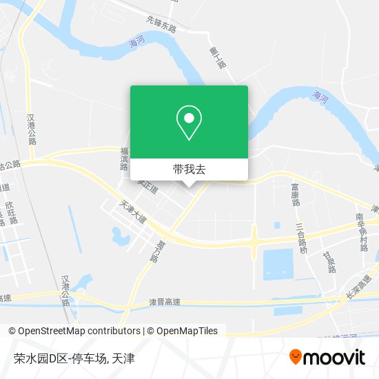 荣水园D区-停车场地图