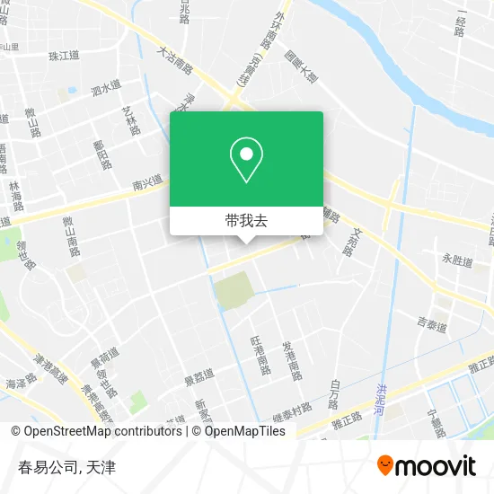 春易公司地图