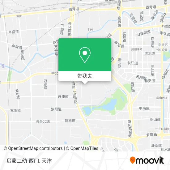 启蒙二幼-西门地图