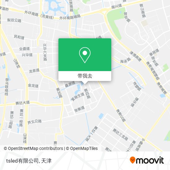tsled有限公司地图