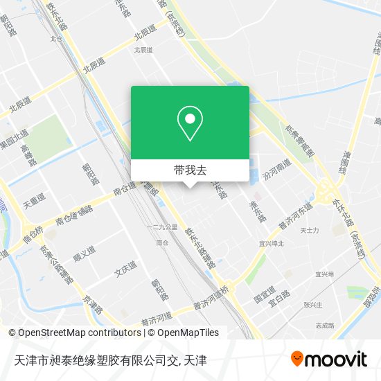 天津市昶泰绝缘塑胶有限公司交地图