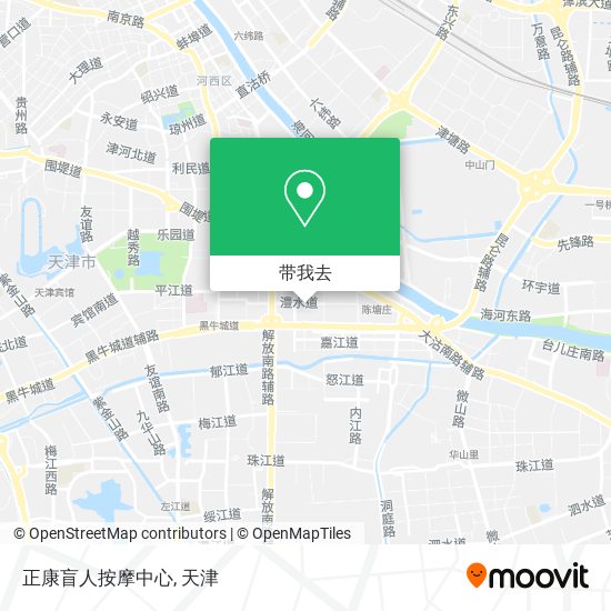 正康盲人按摩中心地图