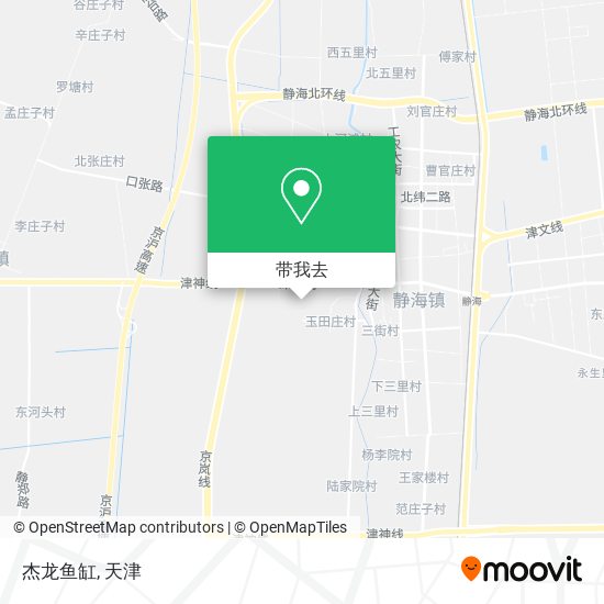 杰龙鱼缸地图