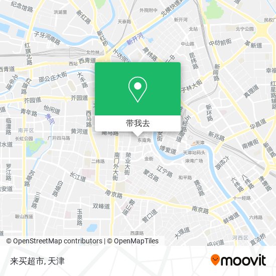 来买超市地图