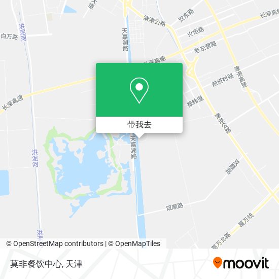 莫非餐饮中心地图