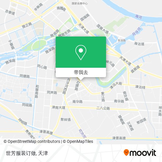 世芳服装订做地图