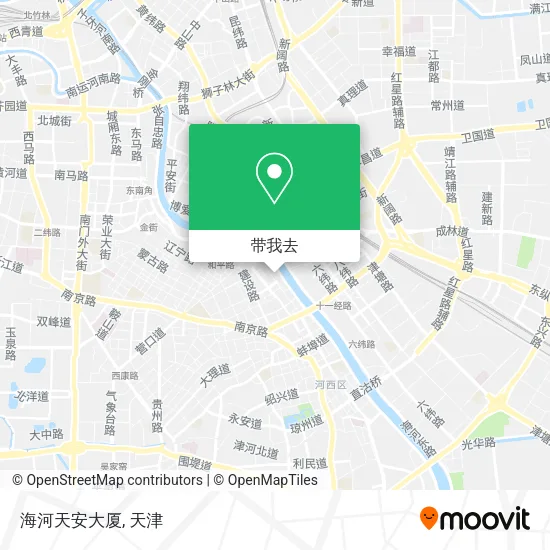海河天安大厦地图
