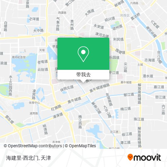 海建里-西北门地图