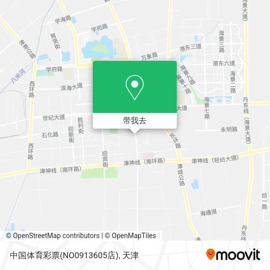 中国体育彩票(NO0913605店)地图