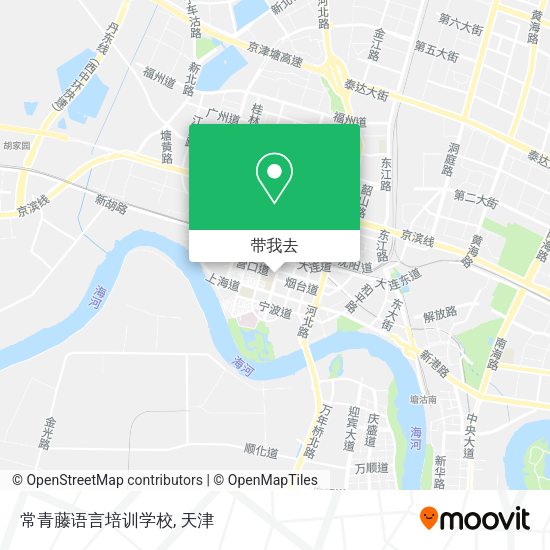 常青藤语言培训学校地图