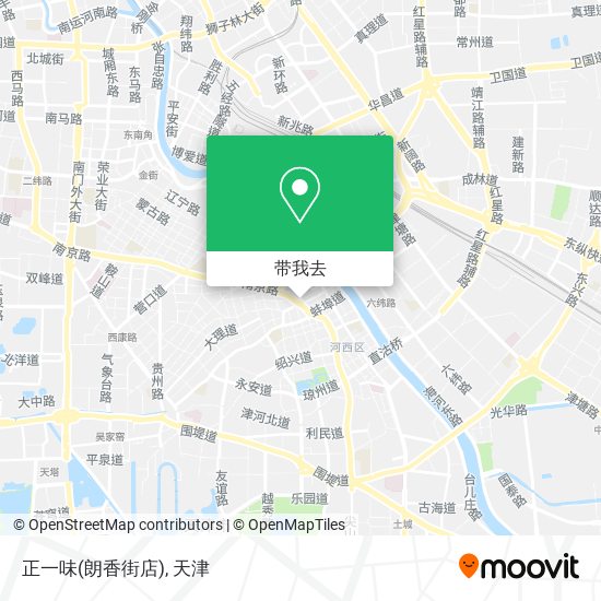 正一味(朗香街店)地图