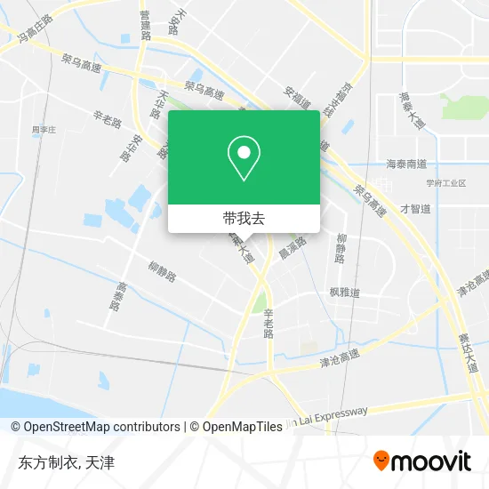 东方制衣地图