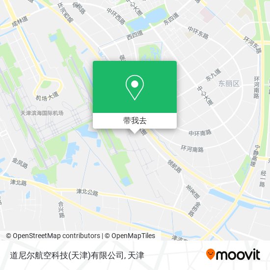 道尼尔航空科技(天津)有限公司地图