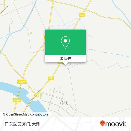 口东医院-东门地图