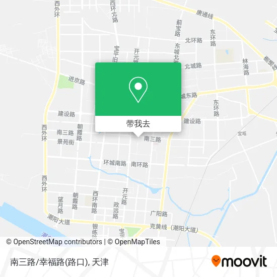 南三路/幸福路(路口)地图